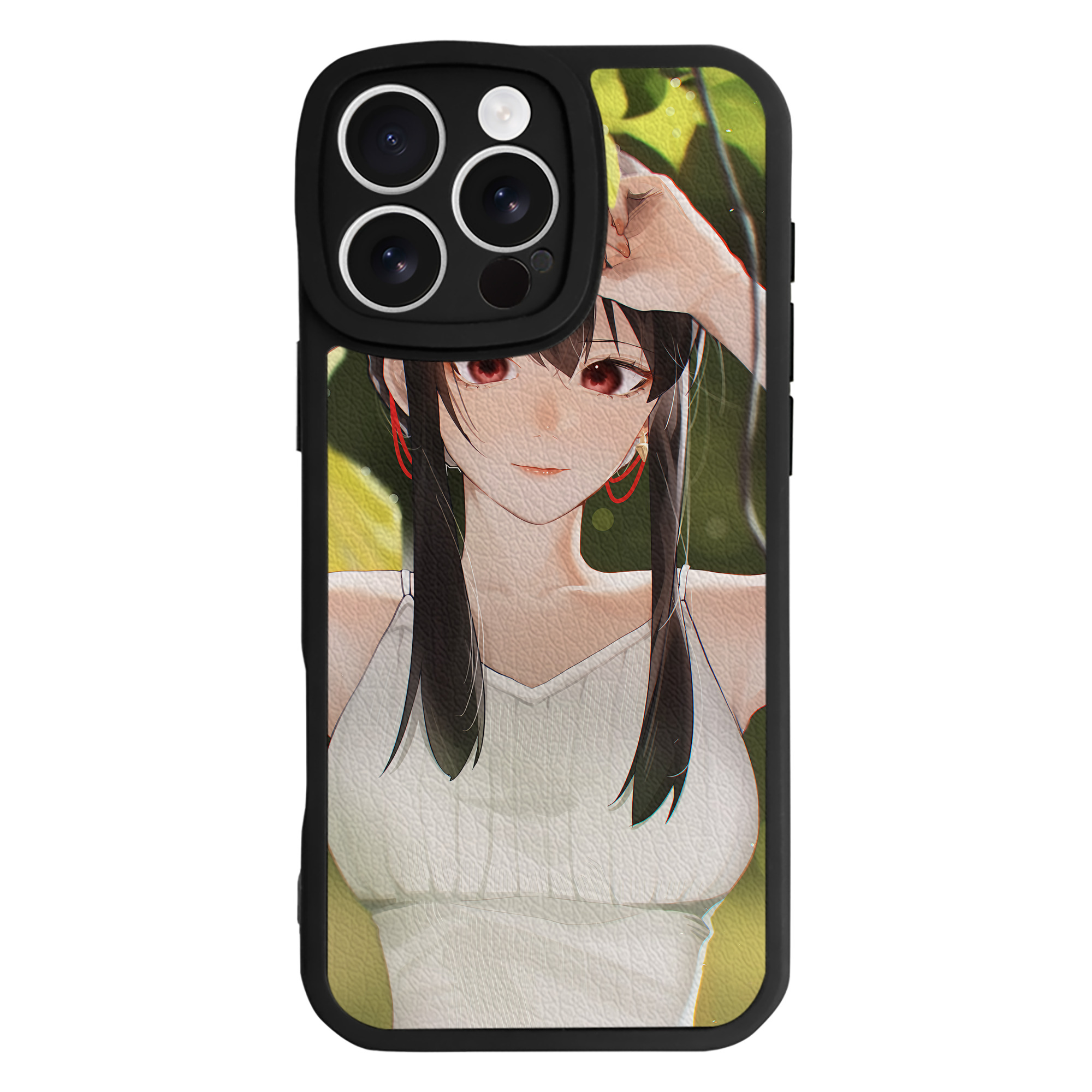 （画像用） SPY×FAMILY间谍家家酒 【iPhone 16シリーズ対応】シリコンスマホケース（レザー調） 材質：シリコン